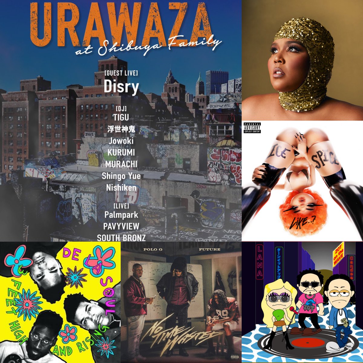 djtigu's tweet photo. 今夜 渋谷family🌙
2/18 "URAWAZA" club bar family
●GUEST: @disry_4thcoast
DJカマしに行くのでHIPHOP好きな人は一緒に遊びましょう✌️✨
お気軽にどうぞ〜🥂

予習よろしく✔︎
Disry - Under Pressure https://t.co/LMujBOpuqs
Palmpark - Nobody Can Stop Me https://t.co/Ug3RdBb7ef https://t.co/Uv6xBg4CFE