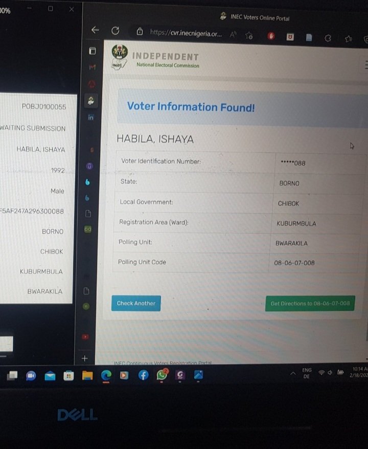 AbdulMahmud01's tweet photo. We're going into the 25 February 2023 Presidential Poll with a fraudulent Voters Register that @inecnigeria claims it had cleaned. 
Underage voters are still in the voters register . The photos below are from Borno State. 
#SOSREX https://t.co/B6WyWRklP4