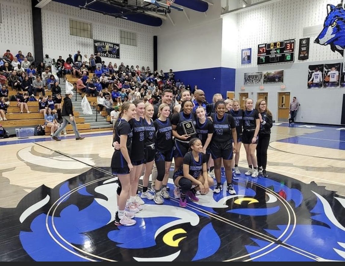 Unbelievably proud of our ladies.  We fought hard against Monroe and won the RRC championship and the RRC tournament championship. One. At. A. Time!!
