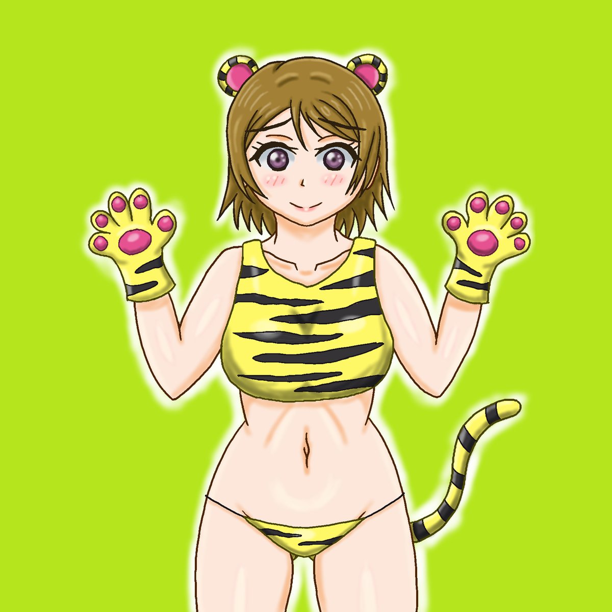 小泉花陽 「#フォロワー1万人以下の絵師が力作を投稿してたくさんのフォローを貰うタグμ's、」|ロギのイラスト