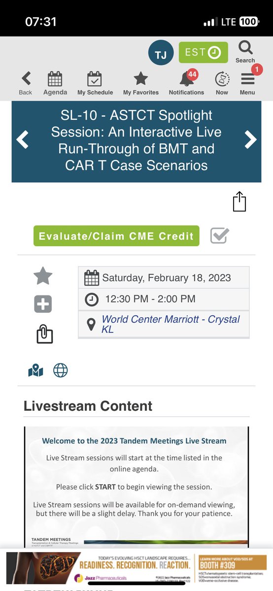 TaniaJain11's tweet image. Don’t miss the education session in BMT and CAR T management #Tandem23 management pearls for #CRS #ICANS #cytopenias #GVHD #CART #BMTsm by Drs. @ReshmaRamlal2 @NiraliShahMD Cathy Lee Annie Im at noon - reminder for @GvHD_Meade @hopkinskimmel @UKMarkey @UofUHealth @UPMCHillmanCC