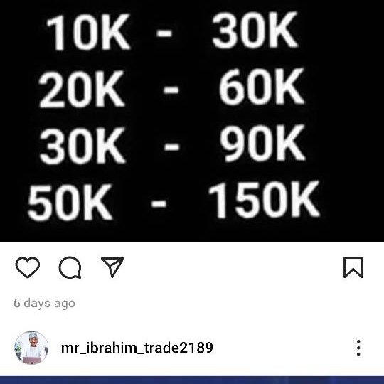 SundayOkuma's tweet photo. Scam alert!

Please be careful of this man mr_Ibrahim_trade2189 in the name of Binomo trade or Investment. He may even change his name right now to another thing but please be careful of them, they are all fake . https://t.co/9yRT3B6hlq