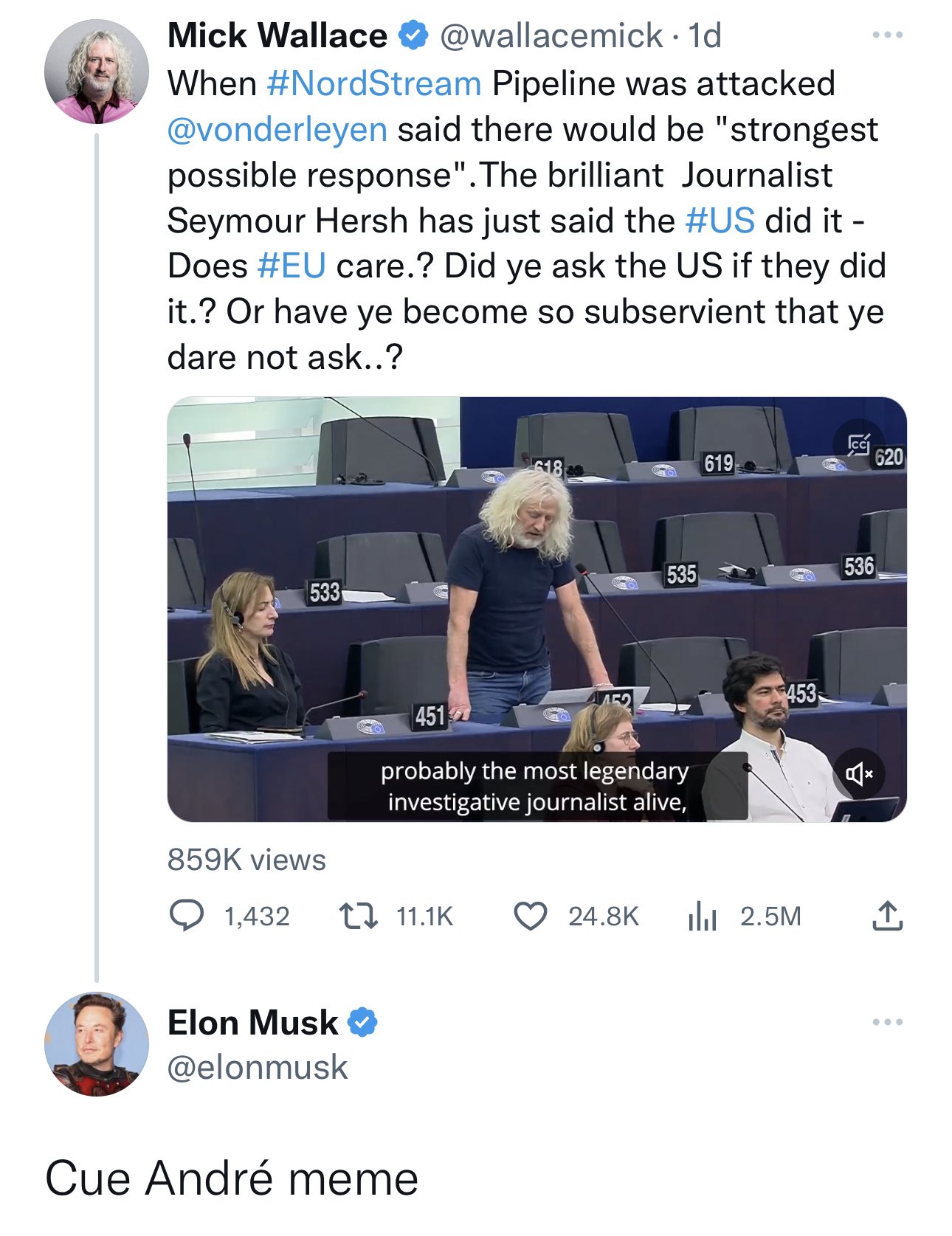 Paddy Cosgrave on Twitter ".elonmusk following and commenting on