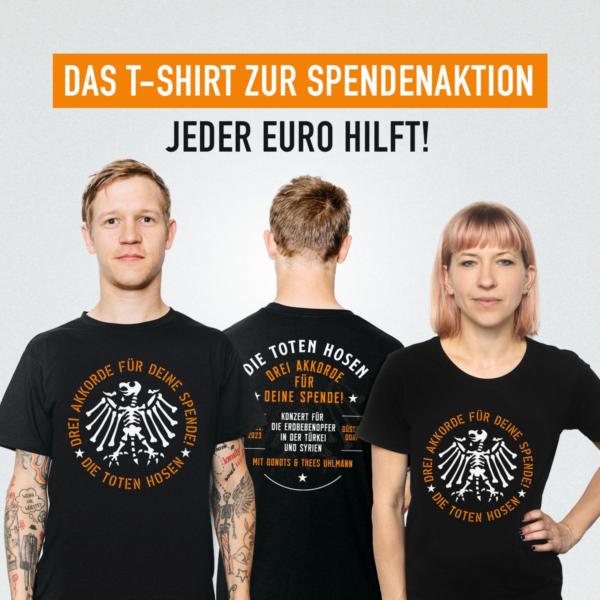 dietotenhosen's tweet photo. Das T-Shirt zur Spendenaktion – Jeder Euro hilft!
Ab sofort im Shop » https://t.co/uWehljtT5u https://t.co/NoQqmTWWxo