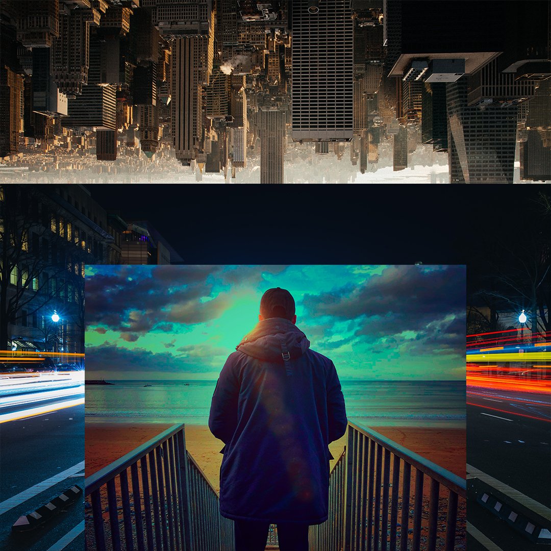 nedu_emaginatif's tweet photo. I call this Inverted Reality.
Check out the "before" and "after"
Also, I used some LUTs to spice up the colours in the last two
Edited in Photoshop.
Enjoy...
#photomanipulation #invertedreality #photoshop #nedu_emaginatif https://t.co/4l8Dmozasj