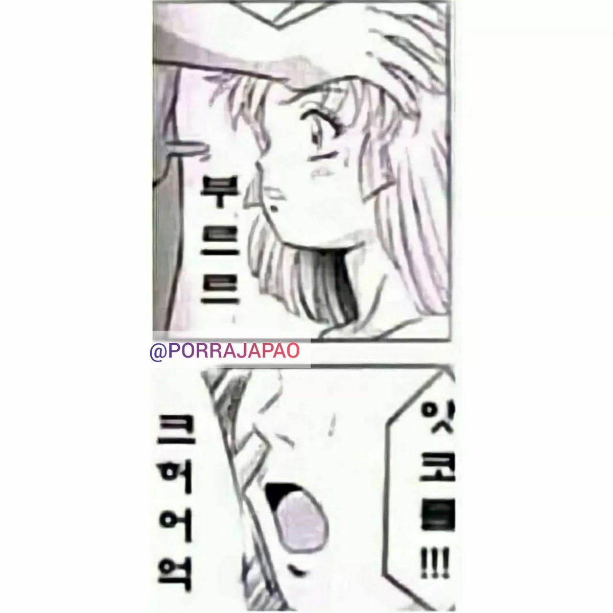 porrajapao's tweet photo. Vou te arregaçar no meio quando te pegar
na hora H
.
#AnimeMemes #animememe #comedia #hentaimeme #foradecontexto https://t.co/gsSzvvMOse