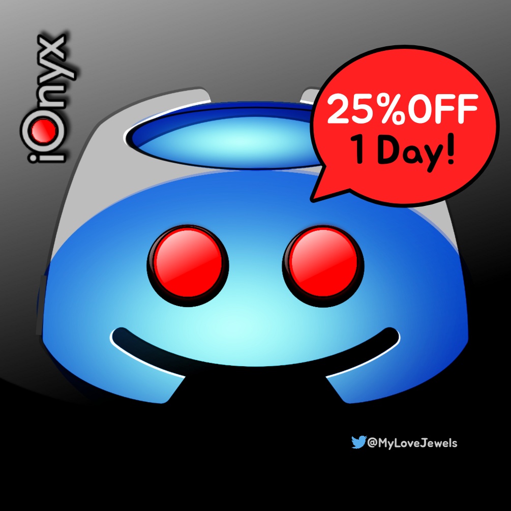 MyLoveJewels's tweet photo. π₯25%off!π₯
π¦ #iOnyx iOS Icon!
π₯1 day only! : Link in Bio.β
#Giveaway #MyIconPack #icons #jailbreak #iPhone #iPad https://t.co/6ADAhcKXR5