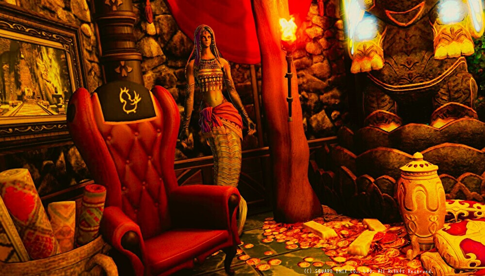 FF14_Lynx's tweet photo. [ Cafe&amp;Studio 山猫亭 ] Studio案内

〚 宝之洞窟 〛

ManaDC/Ixion ラベンダー���ッド25区12番地3号室
#FF14 #FF14ハウジング #FF14housing #HousingEden 
#FF14_山猫亭 https://t.co/SeepXNblQX