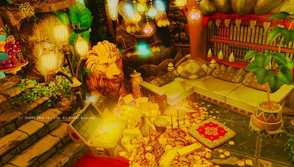 FF14_Lynx's tweet photo. [ Cafe&amp;Studio 山猫亭 ] Studio案内

〚 宝之洞窟 〛

ManaDC/Ixion ラベンダー���ッド25区12番地3号室
#FF14 #FF14ハウジング #FF14housing #HousingEden 
#FF14_山猫亭 https://t.co/SeepXNblQX