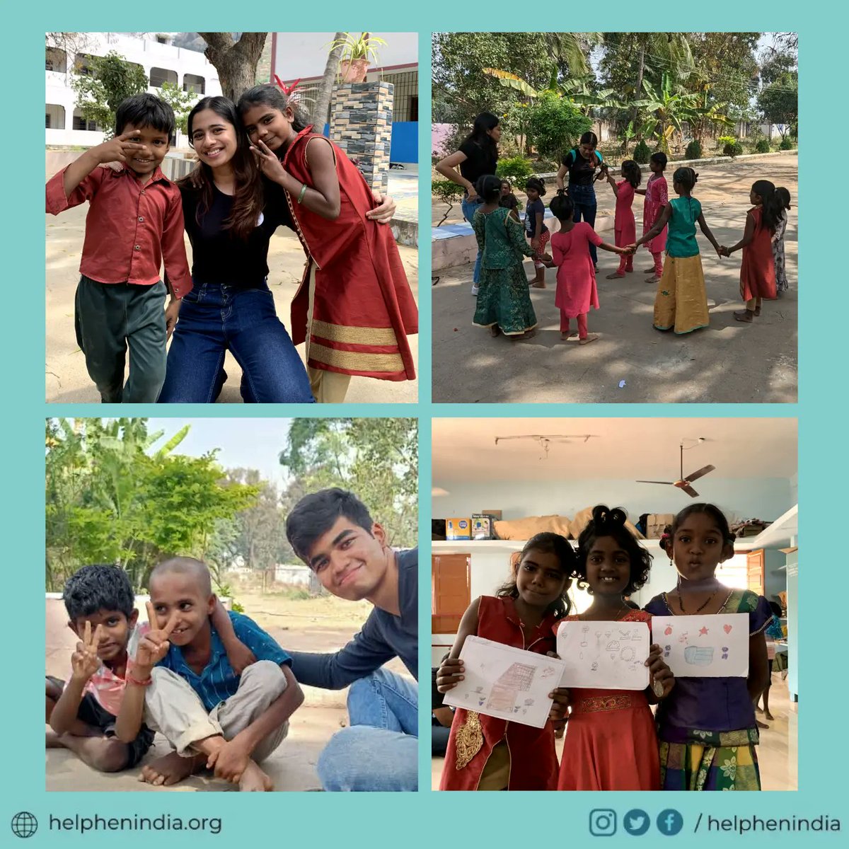 HelphenIndia's tweet photo. On February 11th, an event was organized at #NambikaiIllam, a #shelter for children in need. Innovative teaching methods and engaging activities were used. #HelphenIndia is dedicated to ensuring a brighter future for these children and plans to organize more events in the future. https://t.co/SfLCx2xKYE