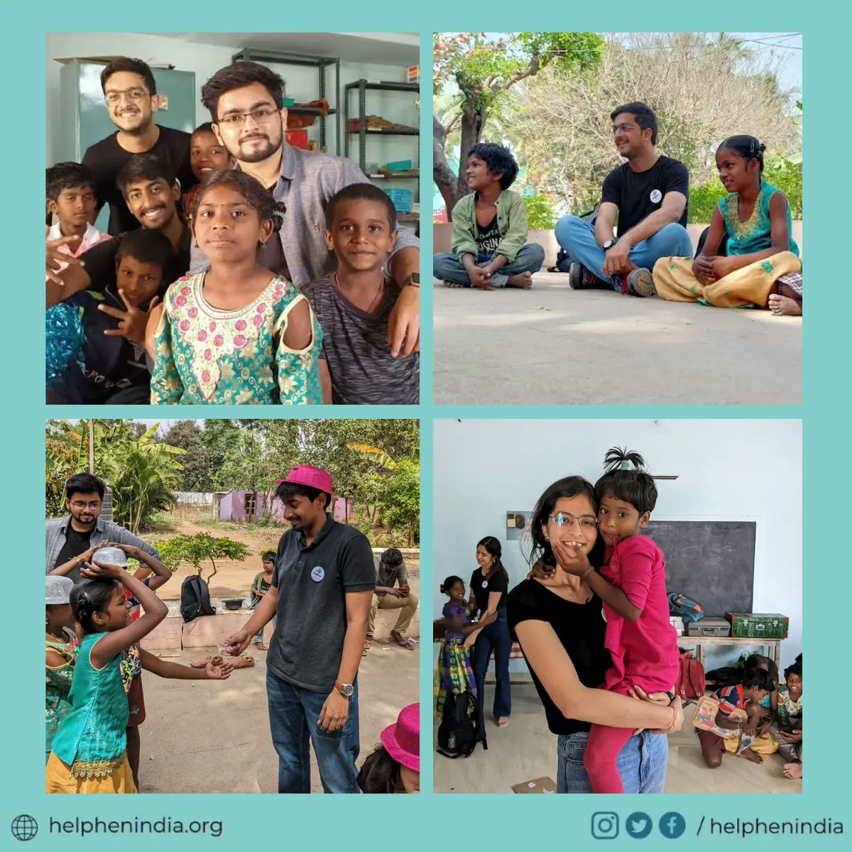 HelphenIndia's tweet photo. On February 11th, an event was organized at #NambikaiIllam, a #shelter for children in need. Innovative teaching methods and engaging activities were used. #HelphenIndia is dedicated to ensuring a brighter future for these children and plans to organize more events in the future. https://t.co/SfLCx2xKYE