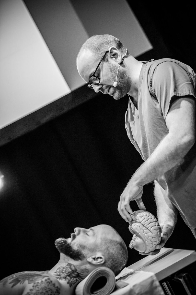 gcmckeeman's tweet photo. Great start to #NISF23 with 2 Living Autopsy events organised by @RCPath and @niscifest hosted by @CrescentArts &amp; @PlayhouseDerry. Fascinating insight into the key role pathologists play in helping understand cause of death and how they help inform treatment of disease #pathology https://t.co/QQd3OZy8d6