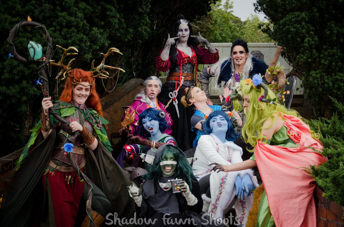 Next out of my <a href="/wellingtoncpf/">Wellington Cosplay Photo Fest</a> shoots was our <a href="/CriticalRole/">Critical Role</a> role meet up!

🍁🐠 <a href="/chameloncostume/">Dyeing inside @ Chameleon.Costume</a> 
☠️🐀 @lanabananakatana (ig)
🌩️🗡️ <a href="/LolliLane/">🩻Lollilane 🩻</a> 
🍬⚔️ <a href="/classypollux/">frumpypigskin</a> 
💥👊 <a href="/InfiniteSpaceJT/">InfiniteVoid</a>
🍭💙 <a href="/emjainecosplay/">Emjaine</a>
💙🍭 @silver_comet_cosplay (ig)
🥃🔪 @soylentcosplay
🔥💐 <a href="/TwigglesCosplay/">Dommy Mommy Tiamat🐲</a>