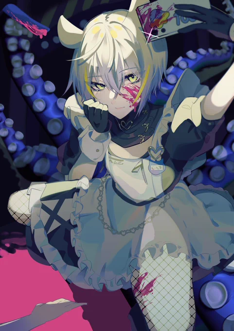 #これを見た人はメイドをTLに放流しよううちの創作たち 