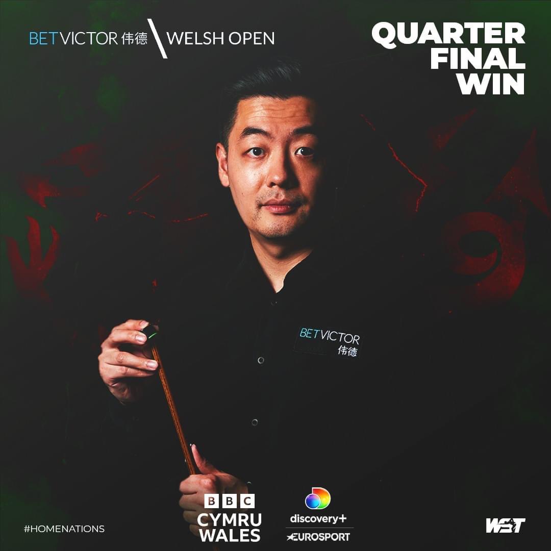 SRCueSports's tweet photo. All of us at SightRight are behind our Ambassador @Magician147 &amp; #TianPengFei in todays Semi Finals of the Welsh Open in Llandudno. 

#teamShaun #teamTian 

#sightrighttechnology #sightrightmethods #sightrightcoaching https://t.co/XnlBjNMNJo