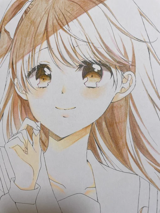 おかしい…モノクロ描いていたはずなのに完全にカラーになってる 
