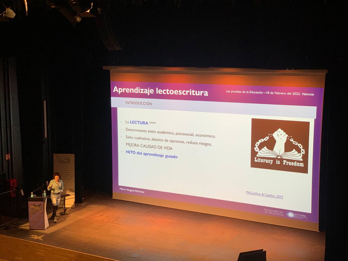 FundPromaestro's tweet photo. Si la evidencia es sólida y el debate entre el método fonético y el global parece superado… ¿Por qué se sigue criticando el método fonético? Ponencia de Marta Vergara en #PruebasEDU @EdulabM 
@zientzia, @educaixa y @caixaforum https://t.co/gP0QzJ3cRe