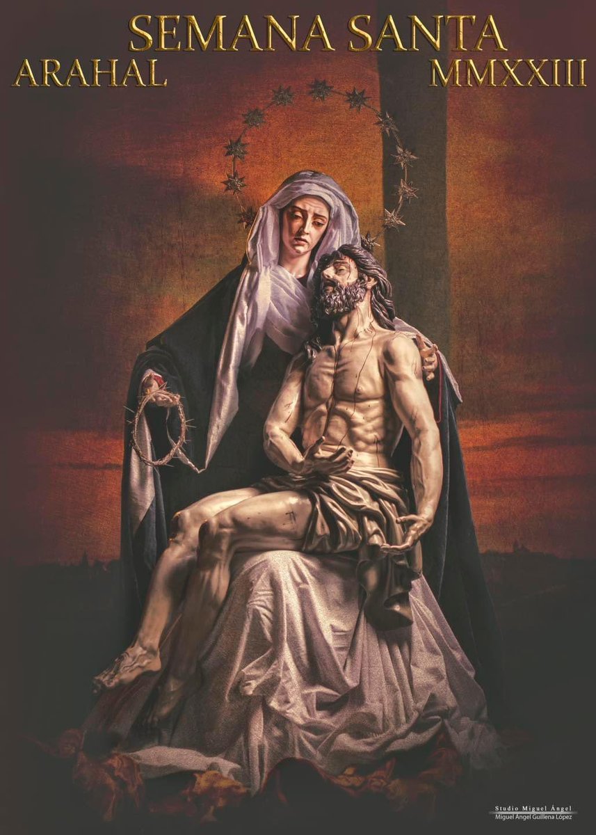 Cartel de la Semana Santa de Arahal 2023 obra de <a href="/stmigue/">miguel angel</a>