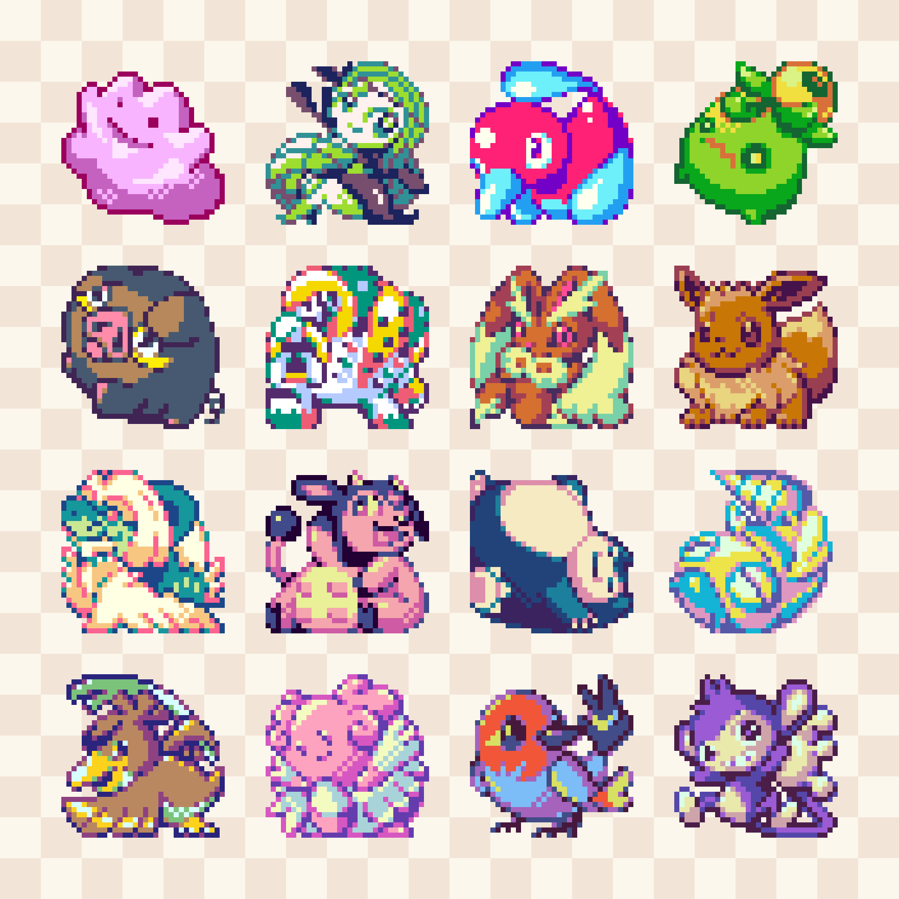 もぺ⬛︎ドット絵 skeb募集中 on X: 