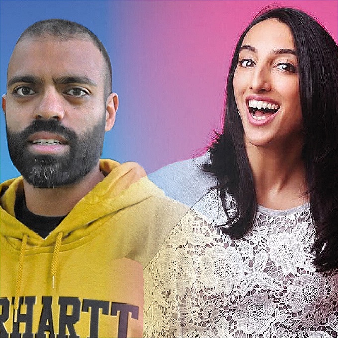 coolasleicester's tweet photo. 4. Tej Dhutia &amp; Jay Sandhu - Kayal, 8pm. Two comedians bring the funny while trying to make sense of their British-Indian identity and how on earth they ended up being comedians when they originally had jobs that actually made their parents proud! https://t.co/1kWu21G2WM