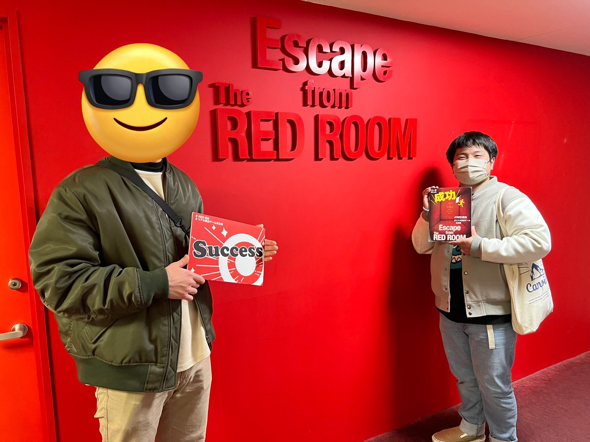 Ryan_MLI's tweet photo. Escape from The RED ROOM 成功！
延長なし！！！3.4%に入った！
めちゃくちゃ嬉しい！！！
#リアル脱出ゲーム名古屋 https://t.co/1wi1Dj99NG