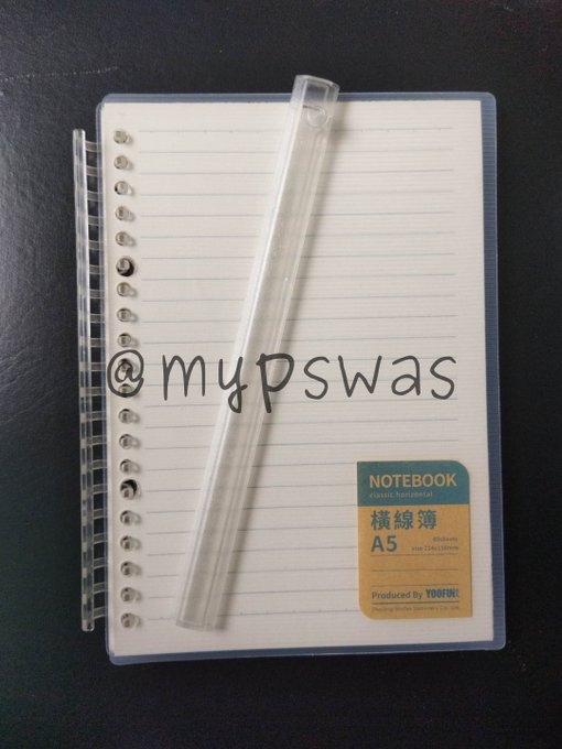 mypswas's tweet photo. เซตสมุดรีฟิลล์ขนาด a5 ถอดสัน เติมกระดาษได้ +ปก+กระดาษรีฟิลล์ 165฿ ส่งฟรี มือสองสภาพดี #เครื่องเขียน #เครื่องเขียนมือสอง #เครื่องเขียนราคาถูก #สมุด #แพลนเนอร์ #กระดาษรีฟิลล์ https://t.co/fVRWKdk0qs