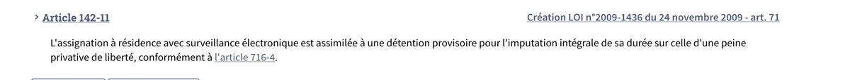 MeRegley's tweet image. Précision: l&apos;#assignation à #résidence est + sévère qu&apos;un CJ.  Forme de #detention . La durée de cette mesure s&apos;impute sur la partie #ferme que pourrait prendre #Palmade Chaque jour éloigne donc une détention derrière les barreaux. Ni critique ni défense. Juste un point de droit