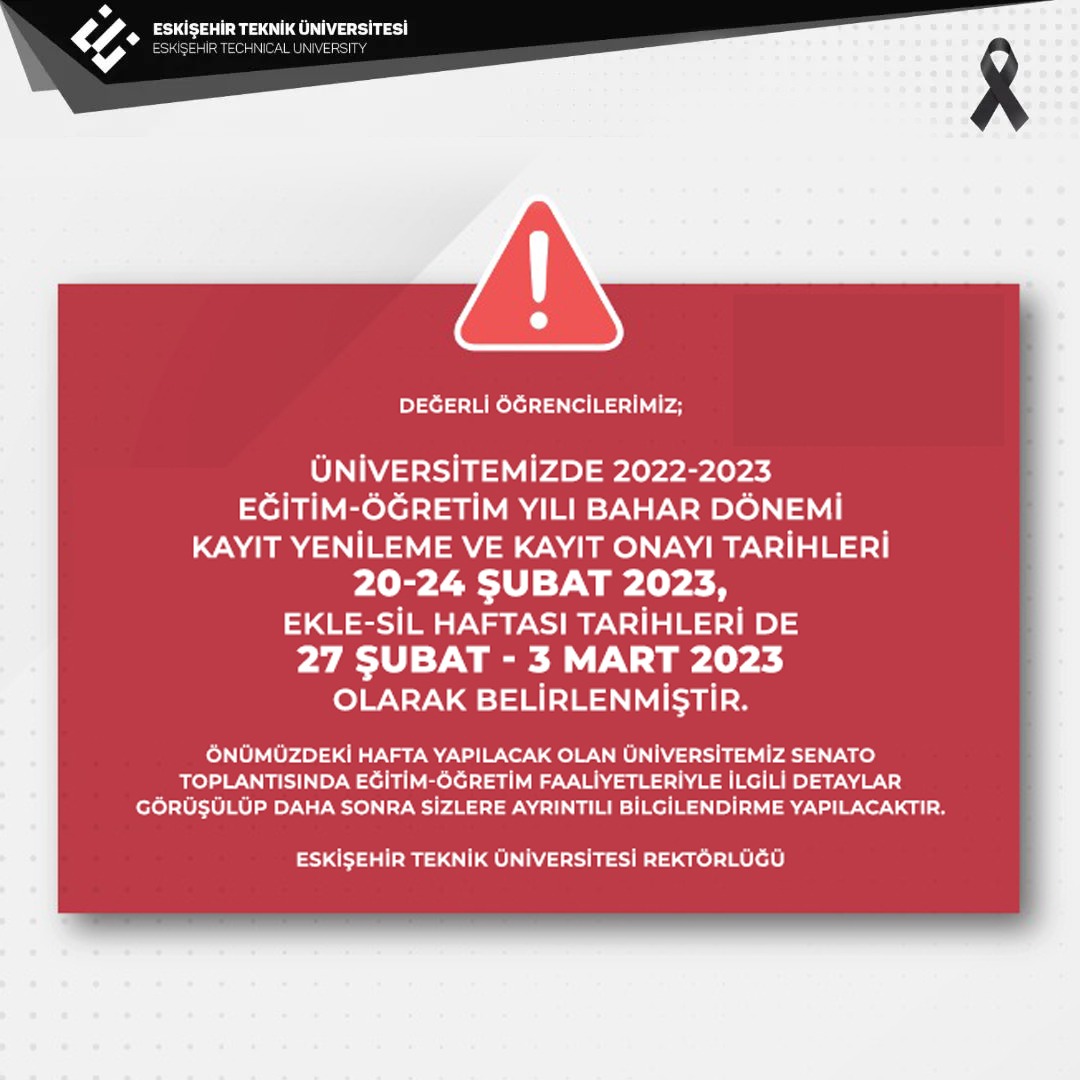 #estü
#eğitim
#deprem
#eskisehirteknikuniversitesi
#innovationforfuture