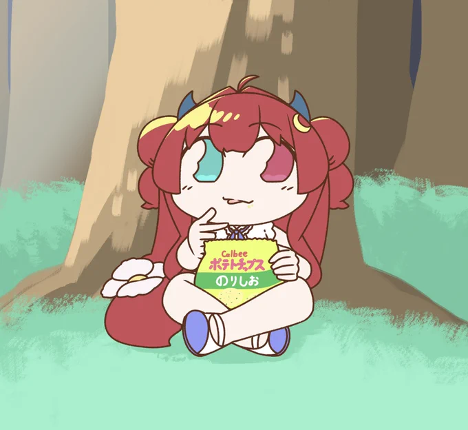 ロアちゃんポテチを食べるロアちゃんポテチってる?ポテチは人生を潤すこの世に生まれてきてくれてありがと〜て思えるよねそしてロアちゃんのポテチ食べる配信はよりポテチを美味しくさせるスパイスだったよロアちゃんに美味しいポテチとの出会いを〜そして美味しい組み合わせも〜 #ロアート 