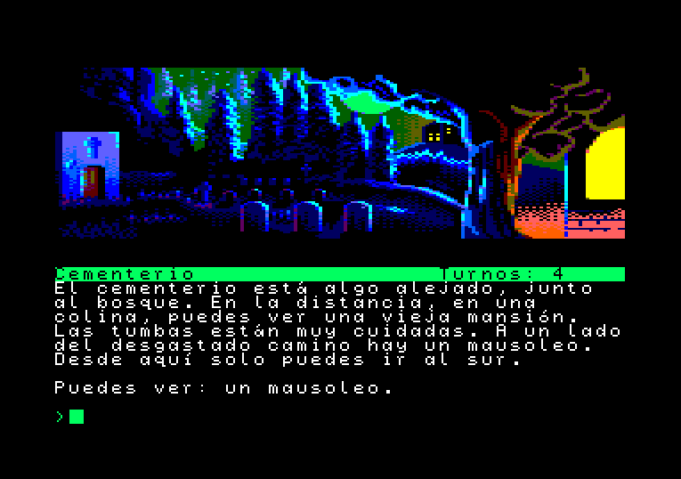 8bit_era's tweet photo. It took much longer than expected, apologies for that, but you may be delighted to learn that my adventure game "The Curse of Rabenstein" is now available in SPANISH language (all Systems, e.g. Spectrum, CPC, MSX1, MSX2, C64, Amiga, ST, DOS etc.)

https://t.co/D8NH8K0dpX https://t.co/TBBipYKdeR
