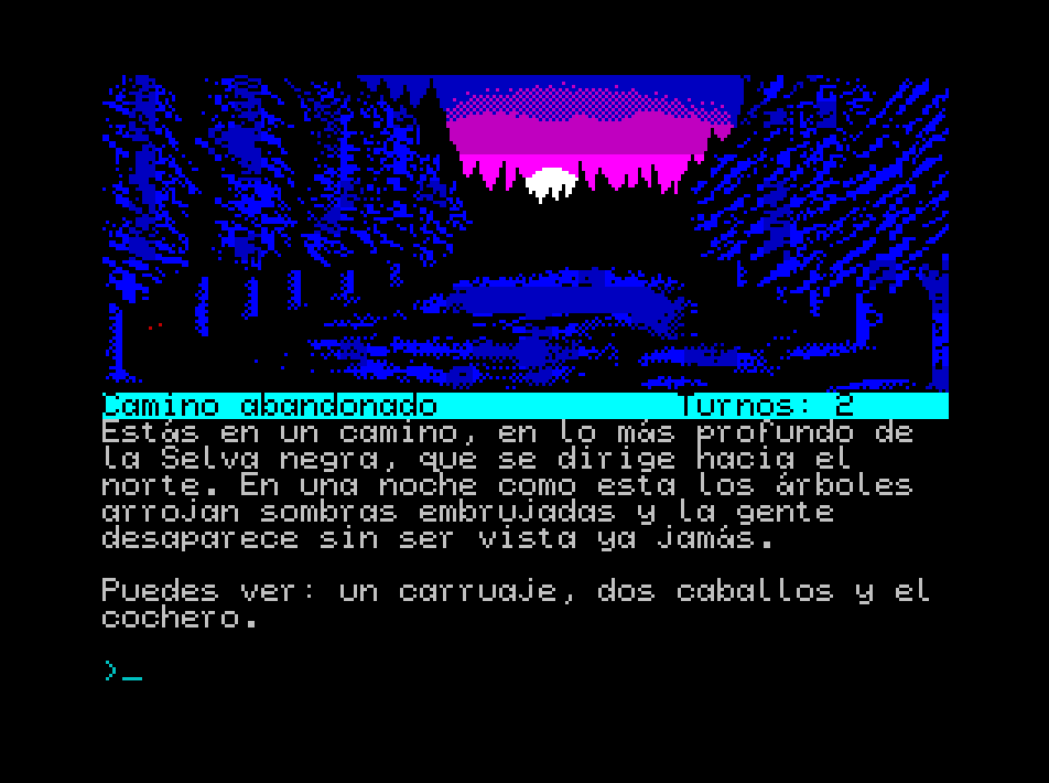 8bit_era's tweet photo. It took much longer than expected, apologies for that, but you may be delighted to learn that my adventure game "The Curse of Rabenstein" is now available in SPANISH language (all Systems, e.g. Spectrum, CPC, MSX1, MSX2, C64, Amiga, ST, DOS etc.)

https://t.co/D8NH8K0dpX https://t.co/TBBipYKdeR