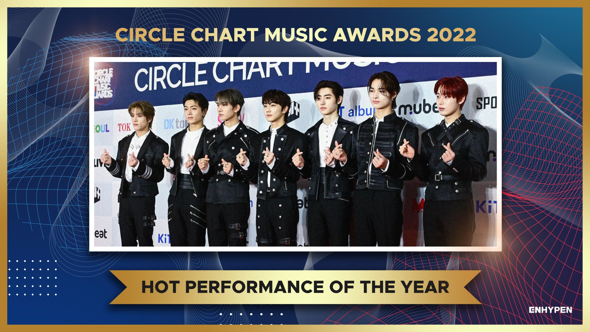 ENHYPEN UPDATES on Twitter "ENHYPEN won 'Hot Performance of the Year