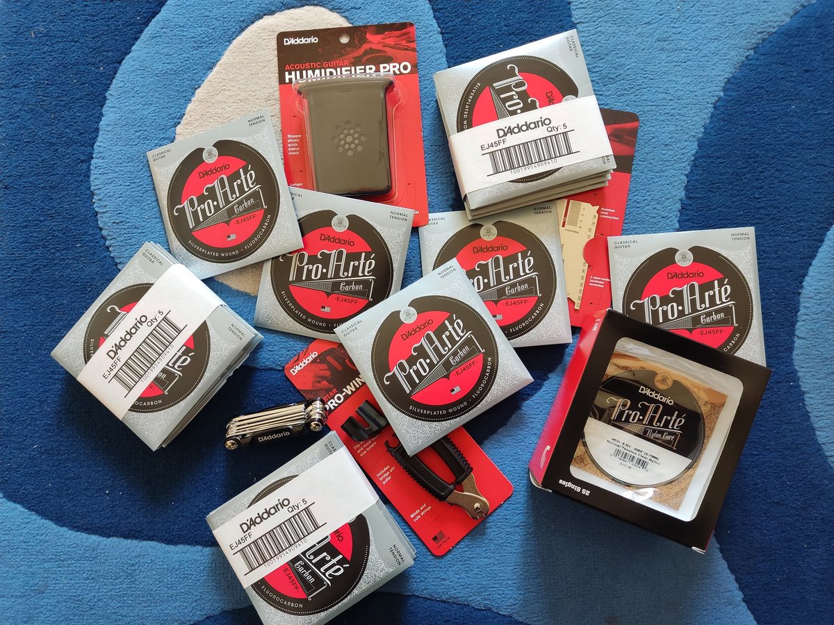 As always, thank you so much for your support <a href="/DaddarioandCo/">D'Addario</a> 🎶♥️