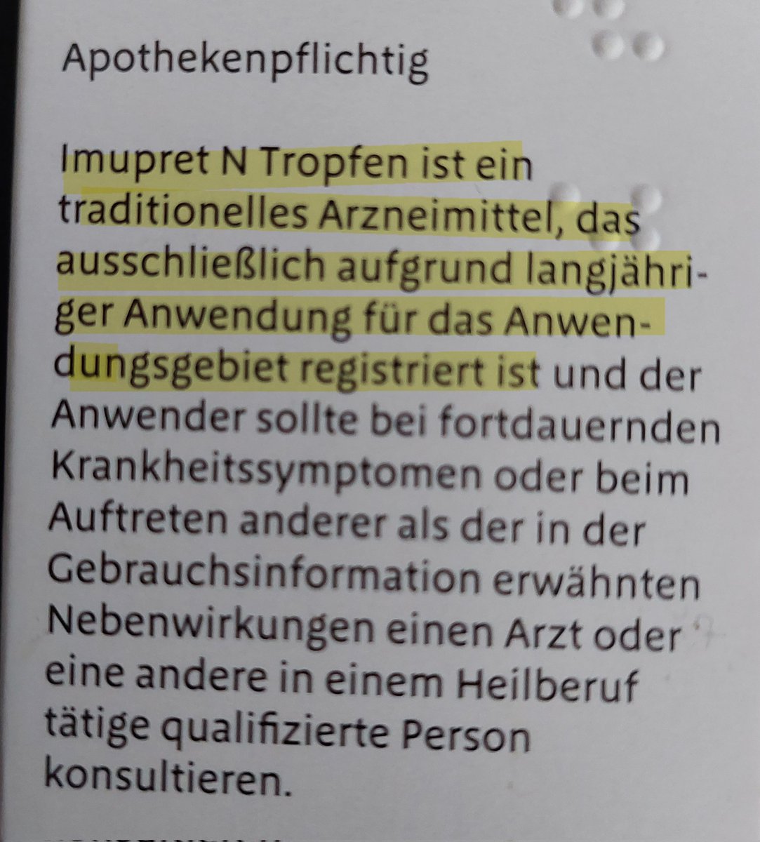 Weiß #derapotheker, was bei beginnender Erkältung tatsächlich wirkt? Meine Apotheke hat mit Imupret N und Algovir gegeben, aber der Text auf der Verpackung macht mich skeptisch. @ApothekerDer