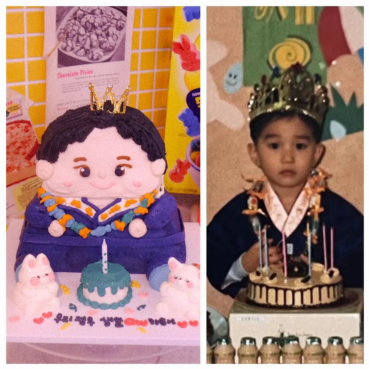 _yuchentai's tweet photo. 哭哭!!音中媽咪委託做的蛋糕還是宇宙號和小狗王子😭🚀💕
小小王子超可愛!!!好珍貴的照片👶👑

https://t.co/sjT97H1OB7

#JUNGWOO #정우 #廷祐 #우주호 #WooJuHo https://t.co/eV4mmmLqvI