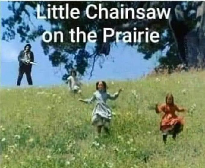marixapanda's tweet photo. #SlasherSaturday #HorrorFamily 🤣🩸🔪🪓 https://t.co/gjcxGvUn4E