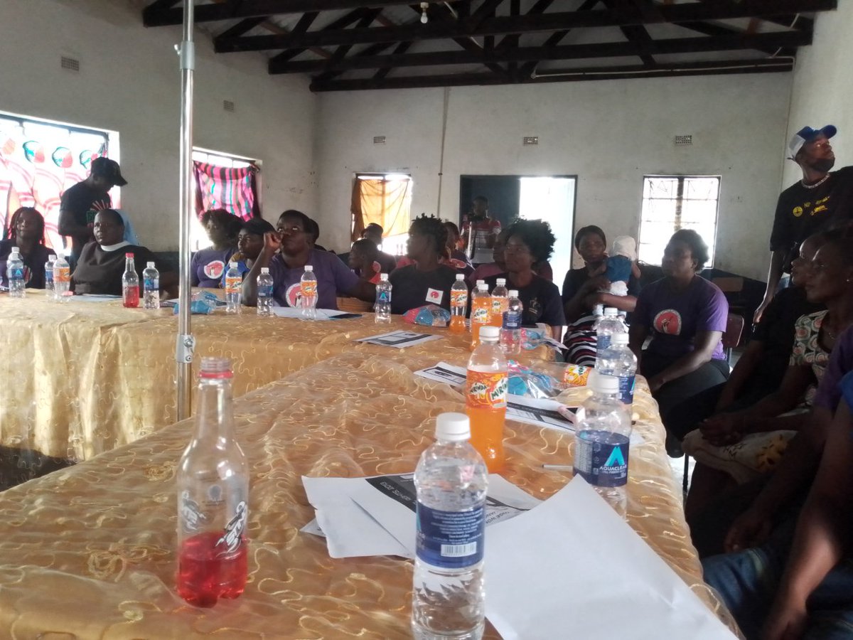 BillianMatambo's tweet photo. Marange Women's Alliance launching their sex trafficking documentary today @marange_women @crjconference @susan_muchena https://t.co/BTpIMLdWpk