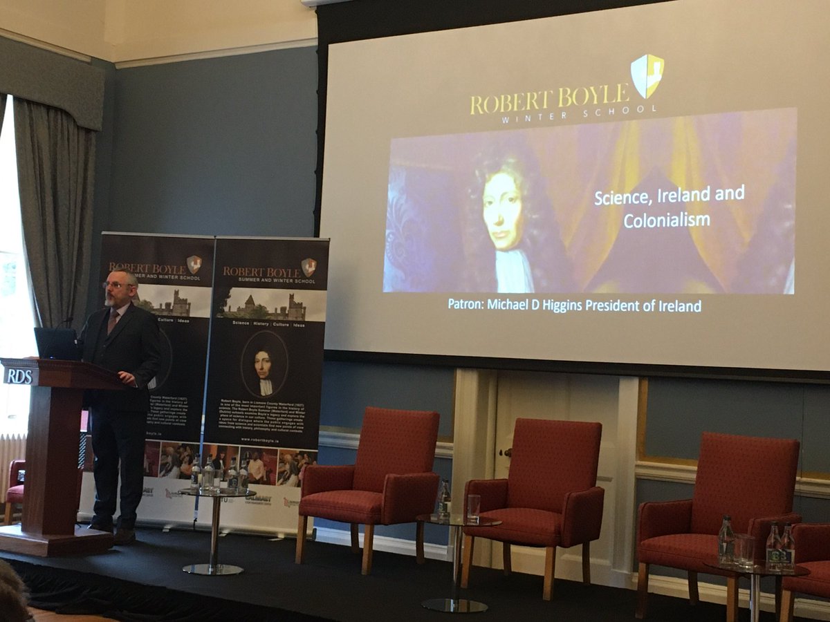 KeeperNH's tweet photo. Eoin Gill kicking off the Robert Boyle Winter School @TheRDS #RBWS https://t.co/zFuIrKHWJY