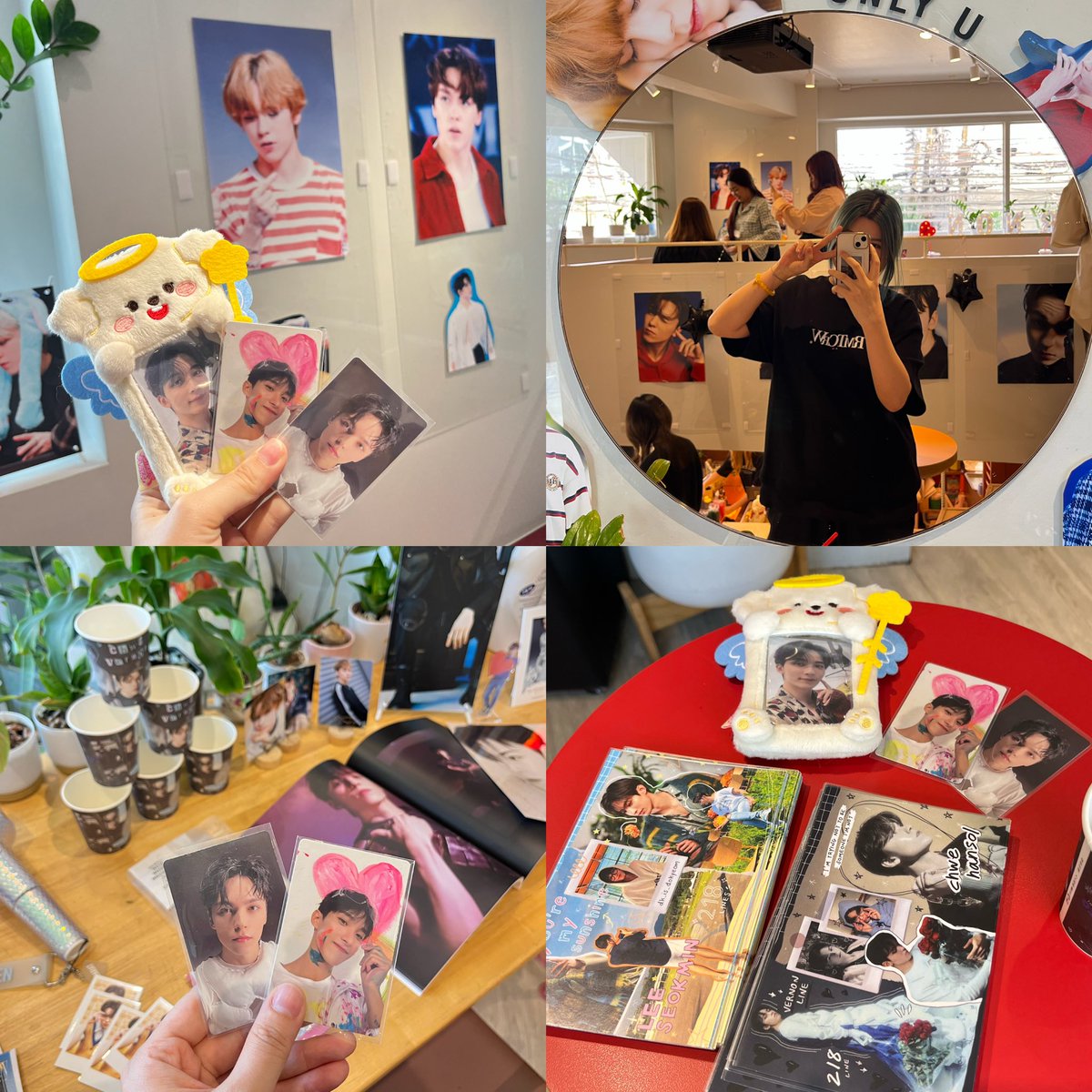 jhxjw_ktyp's tweet photo. ขอบคุณที่จัดคาเฟ่น้องนะคะ 💗💗🫶🤏🏻 น่ารักมาก น้ำดีขนมอร่อย😉 #TheVernOnlyOne https://t.co/XyRxXwO1ks