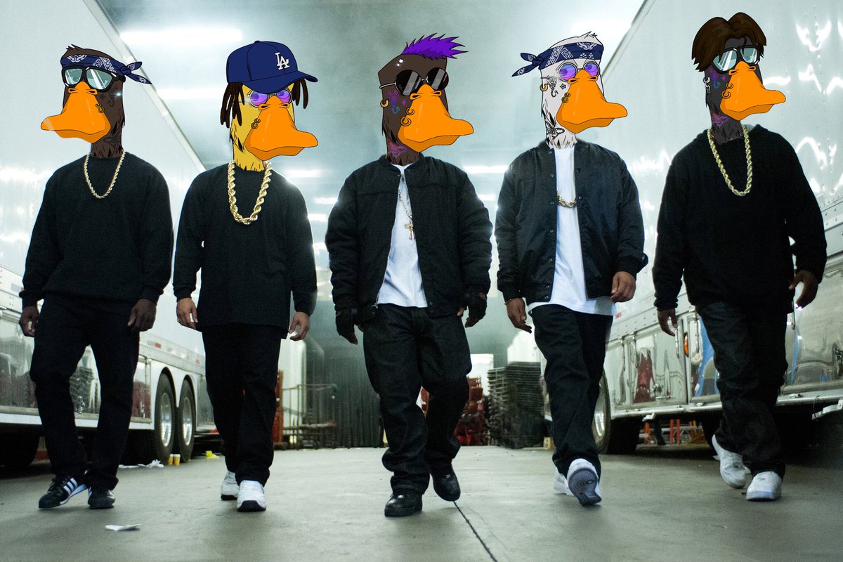 DWAnfts's tweet image. Recruiting 5 of the dopest mcs to represent DUCKZ WIT ATTITUDES 🙌 

Join this space for a chance to create &amp;amp; split revenues with a collective. 😎 

👇👇👇

  

Like, rt and join space to earn a DWA nft and gain access to the community. ❤️