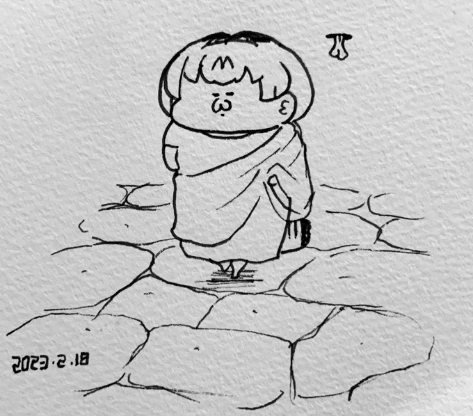 古代ローマ時代のみんみとω 