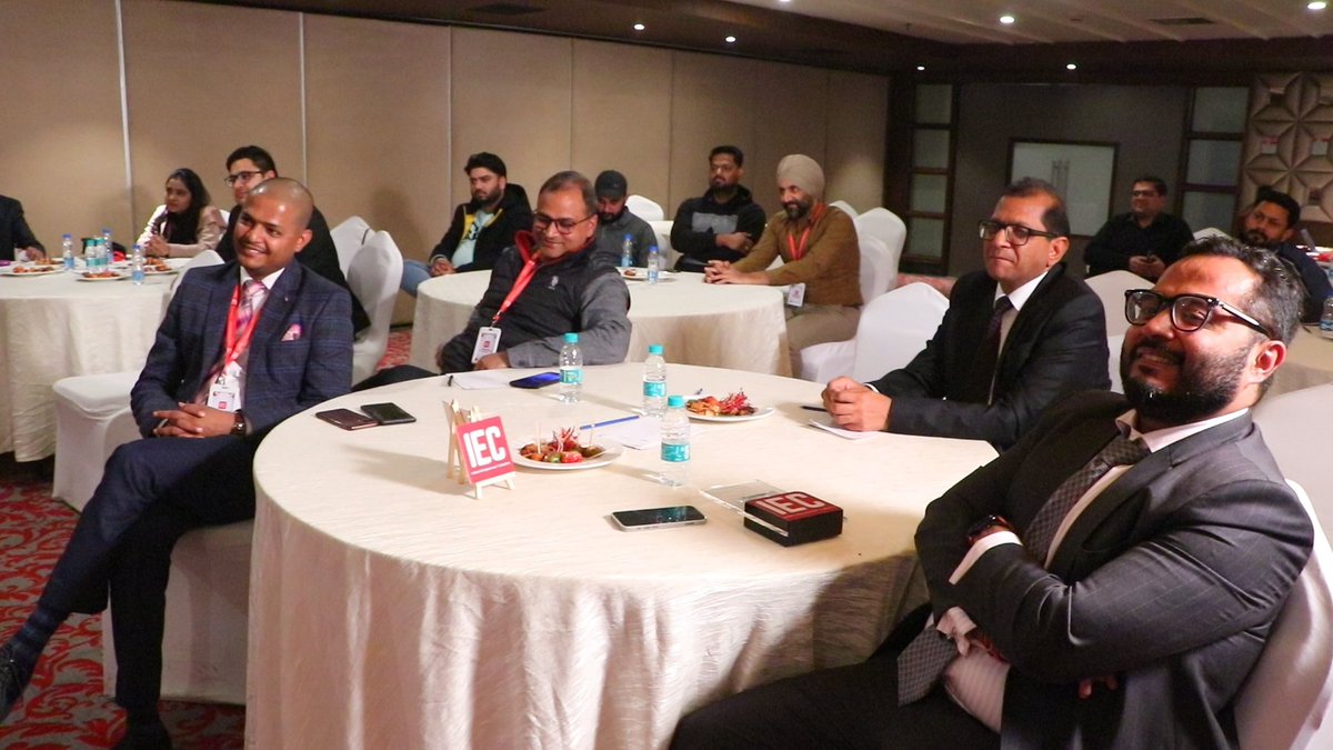 IEC_Org's tweet photo. It's gratifying to see knowledgeable individuals like Mr. Ashwani Kumar &amp; Mr. Aditya Kumar taking the time to share their expertise and help IEC members navigate complex policy issues like the budget. https://t.co/t6SaHIPnK1