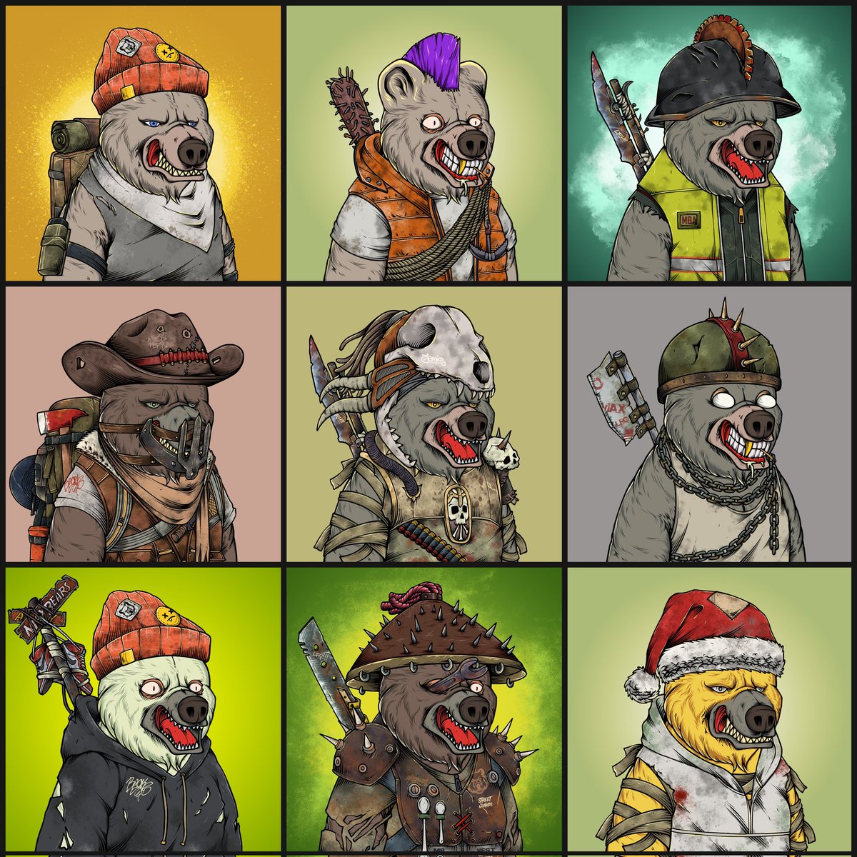 these asshole bears are only on Opensea, if you find them anywhere else they must be fake. happy Saturday #MXBEARS 

Get it at!
opensea.io/collection/max…

Born to be strong!
#NFTCommunity