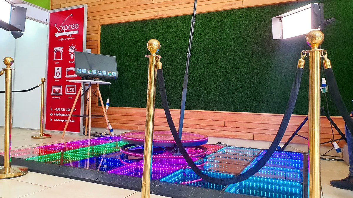 xposeltd's tweet image. Our LED dance floor and 360 booth are always the life of any party. Reach out to us and make your event stand out.
#Mwenyeji #Xposeltd #LEDdancefloor #360photobooth
