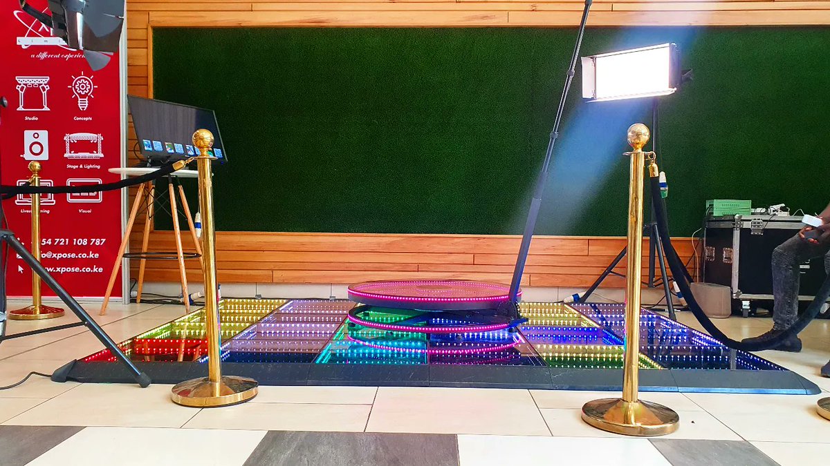 xposeltd's tweet image. Our LED dance floor and 360 booth are always the life of any party. Reach out to us and make your event stand out.
#Mwenyeji #Xposeltd #LEDdancefloor #360photobooth