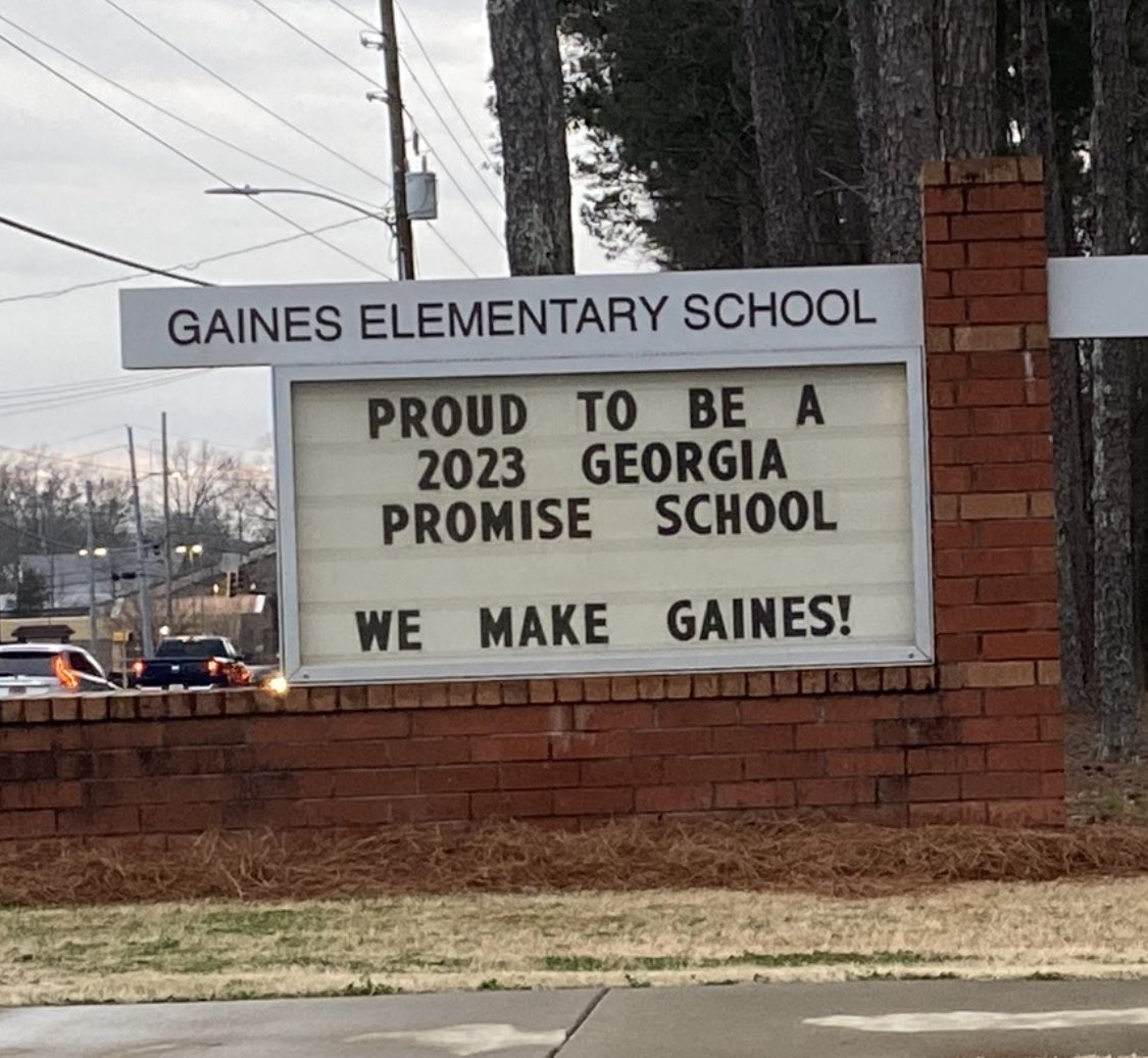 LuMcDaniel's tweet photo. This is what believing looks like! #WeMakeGaines @CCSD_TitleI @ClarkeCoSchools @GaDOESDI https://t.co/1ZvqEKvRRw