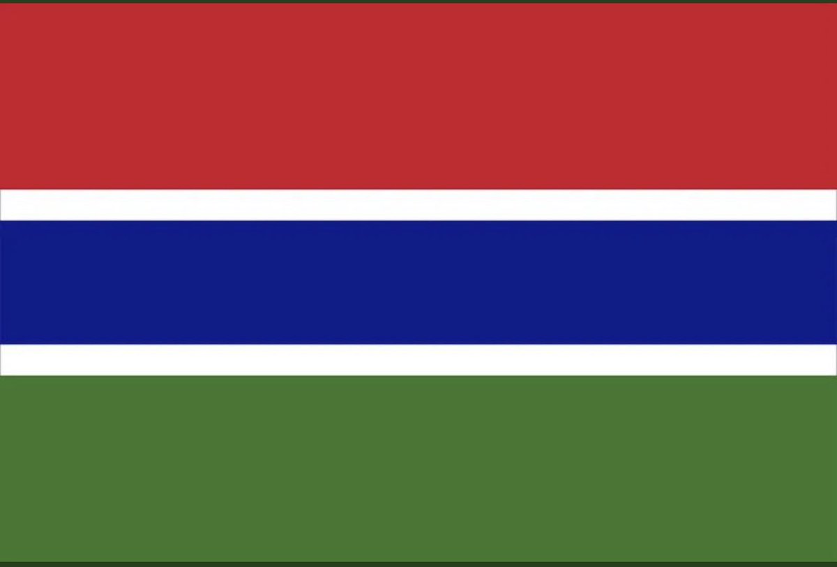lovettejallow's tweet photo. The Flag                     The Face

Gambia 58th Independence 🇬🇲 https://t.co/LyTprbypEI