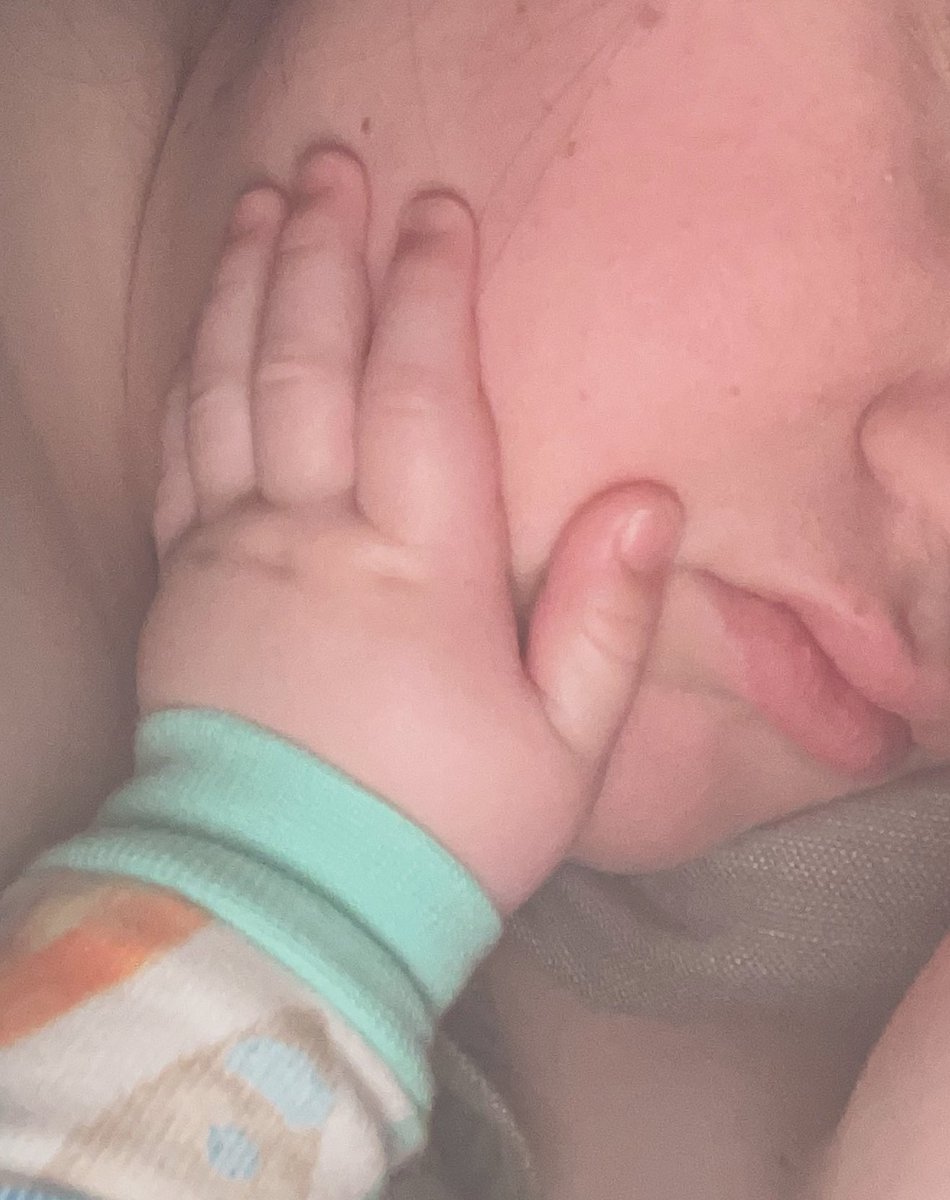 My 6 week night stretch completely undid any independent sleeping . I really need to focus hard on ending the co-sleeping.I woke up to eat a bowl of cereal &amp; full meltdown when I wasn’t in bed with him. Now he is asleep like this. I hate that this isn’t the safest place for him