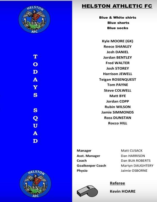 HelstonU16's tweet photo. Massive congratulations to our Josh Daniel who has been selected for today's @HelstonAFC 1st team match squad in the @TSWesternLeague
Very proud coaches π
#weonlydopositive
#youthdevelopment https://t.co/tc0fqtO7hI