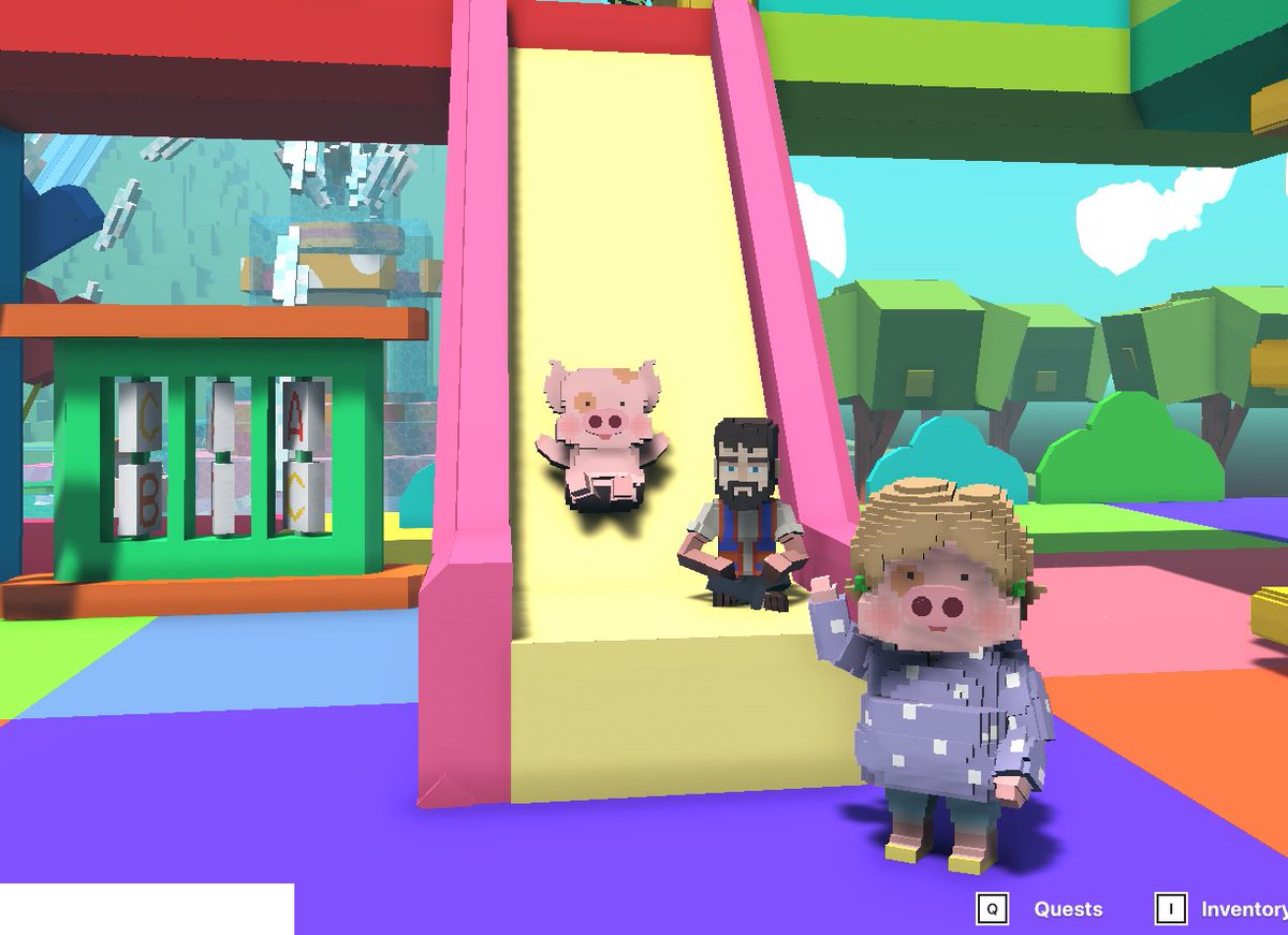 Lena02264427's tweet photo. @TheSandboxGame I found McDull in McDull LAND! 🐷 #LunarNewYearTSB https://t.co/mNwYTnOcBF